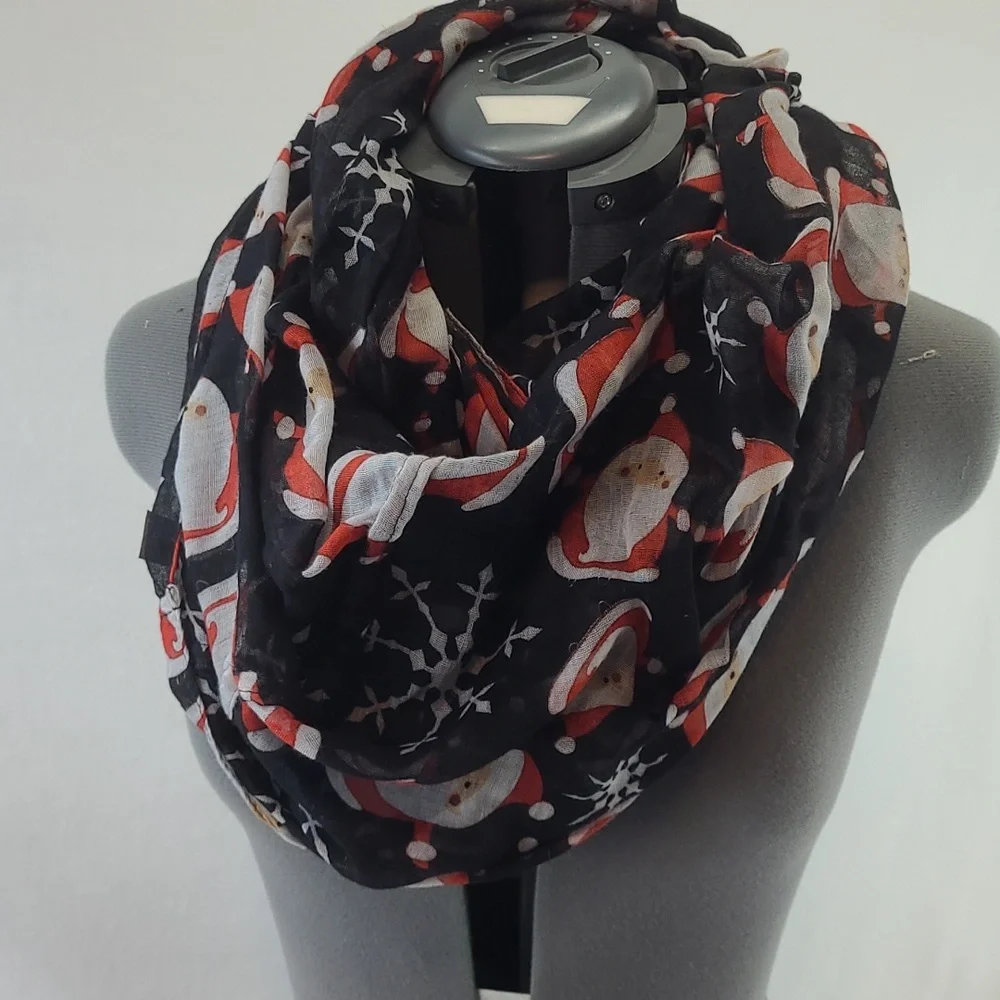 Lot of 9 infinity scarves including Halloween ๐ Christmas ๐ and more! - Picture 15 of 16